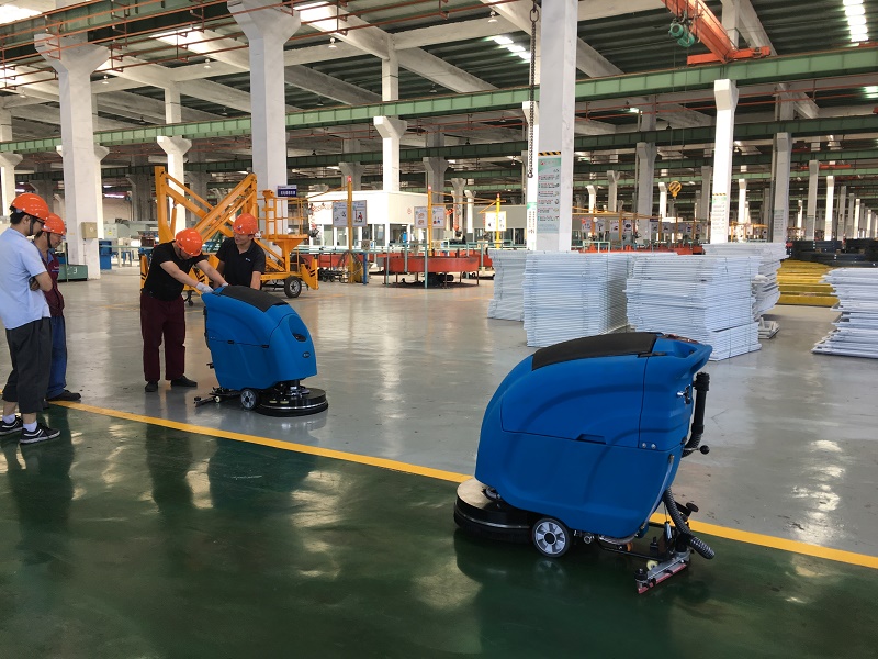 Floor washing machine maintenance guide