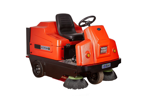 Hospital sweepers are very suitable for cleaning outdoor areas