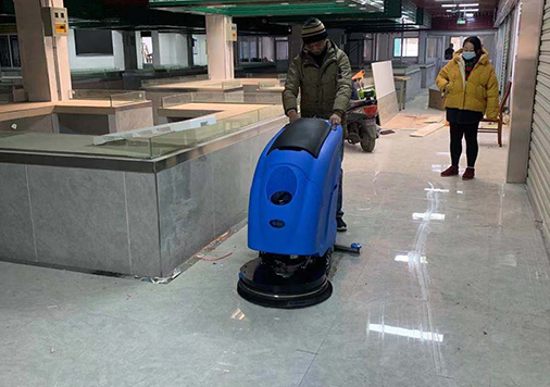Maintenance of brush plate motor and water suction motor of hand push floor scrubber