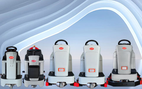 What is a floor scrubber - a ride-on floor scrubber