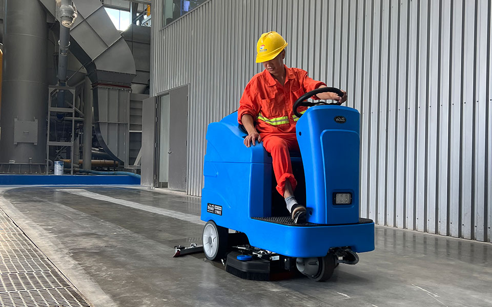 Jiangyin floor washing machine brings a new environment to urban cleaning